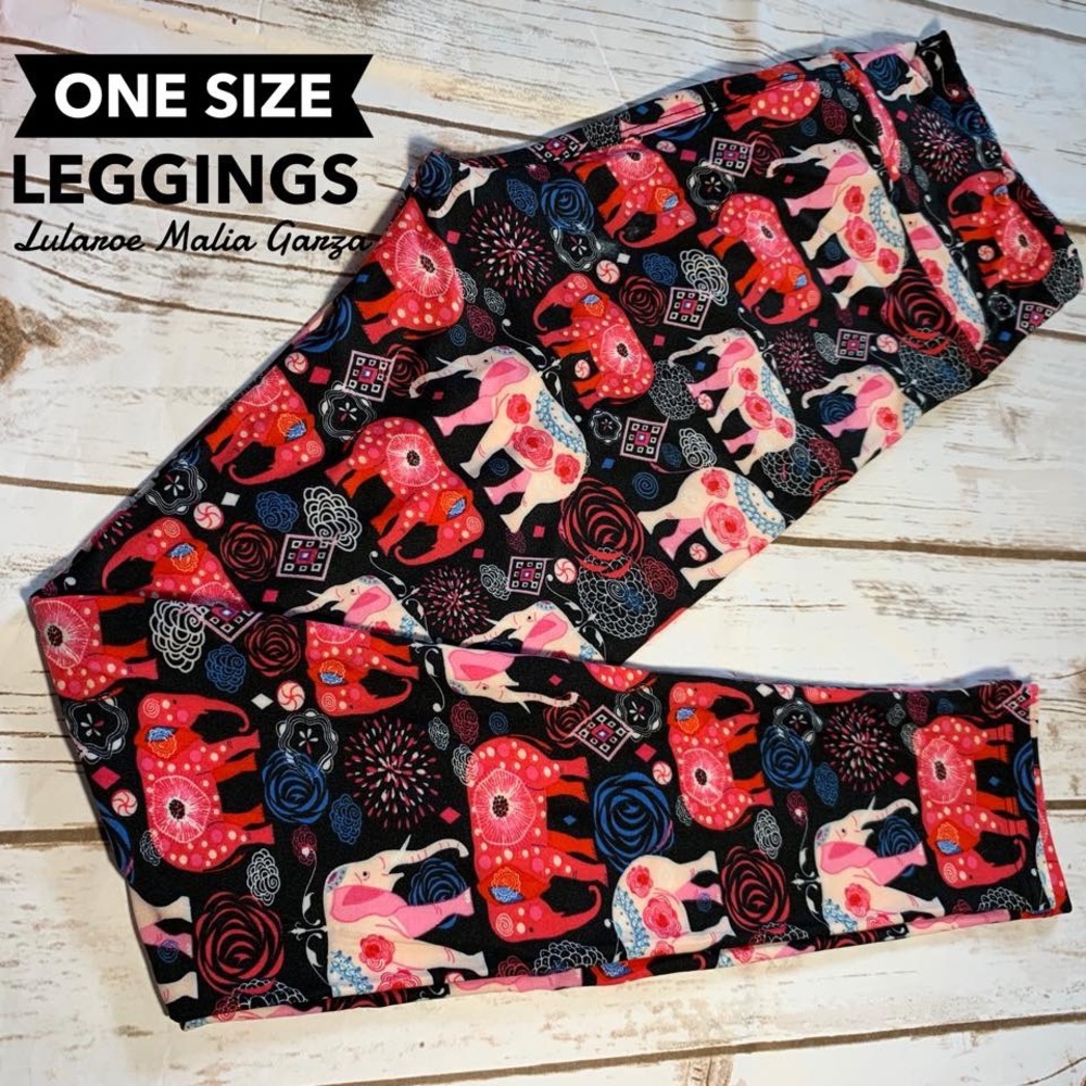 Lularoe leggings elephant design